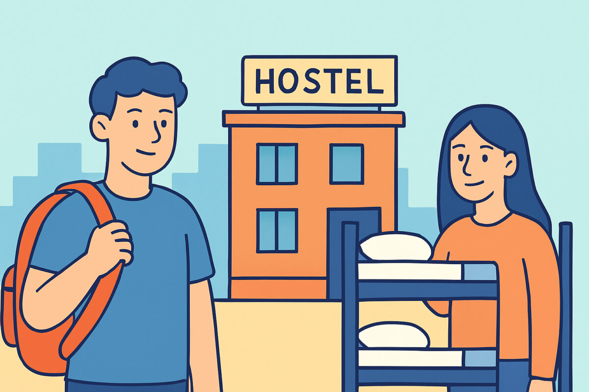 Hostelli majoitusmuotona – jaettu huone vai oma